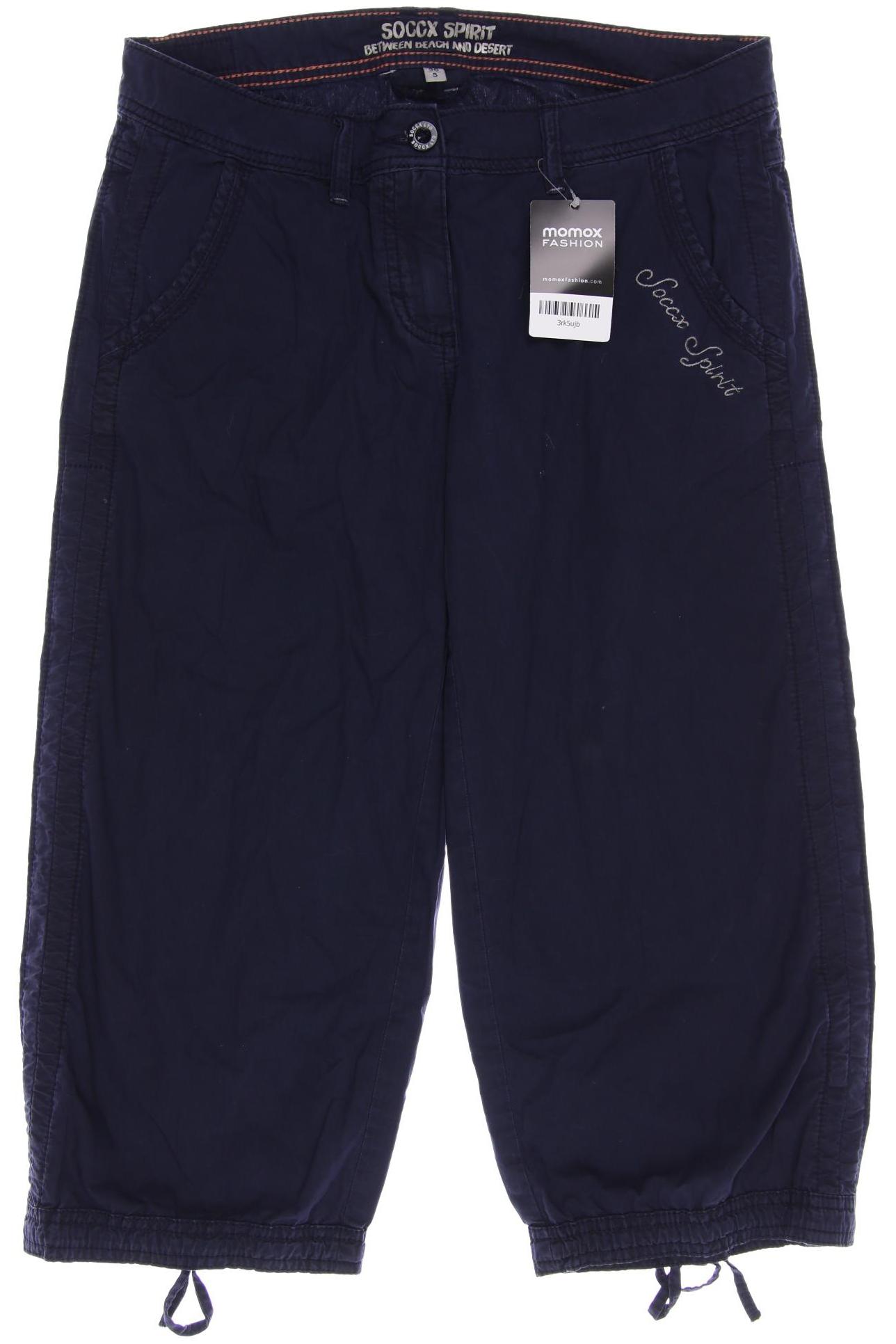 

SOCCX Damen Shorts, marineblau