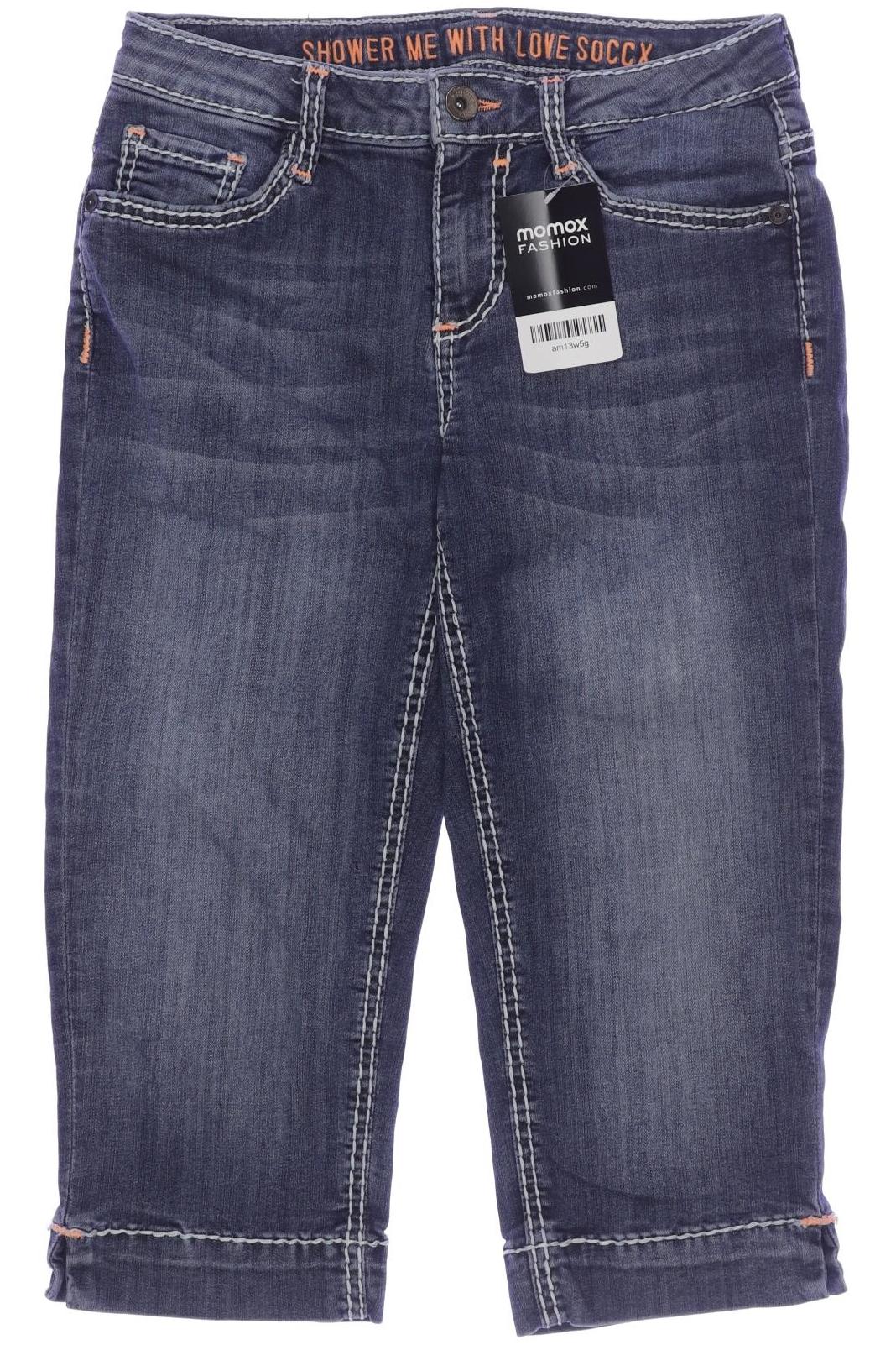 

Soccx Damen Shorts, blau, Gr. 26