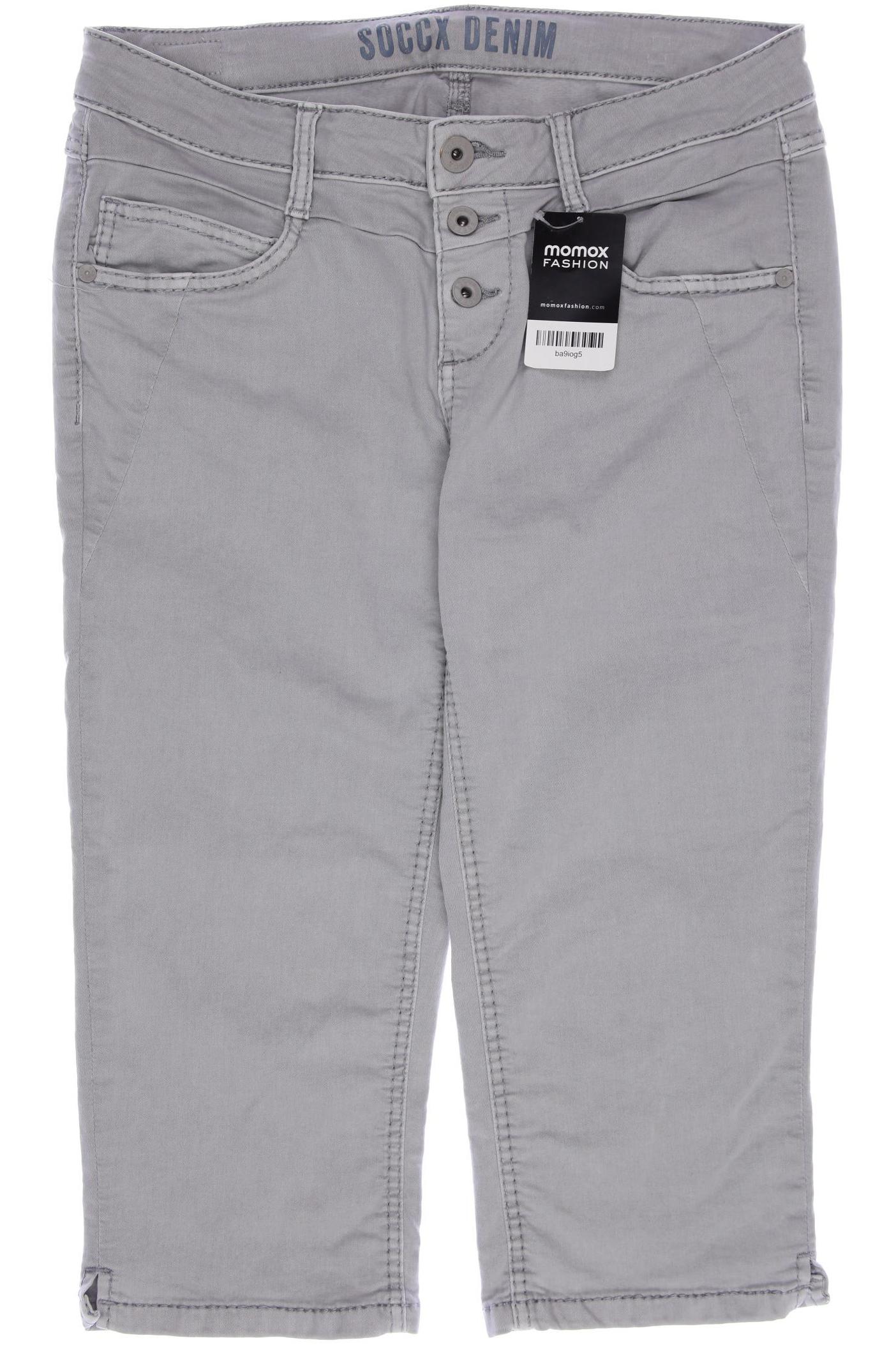 

Soccx Damen Shorts, grau, Gr. 40