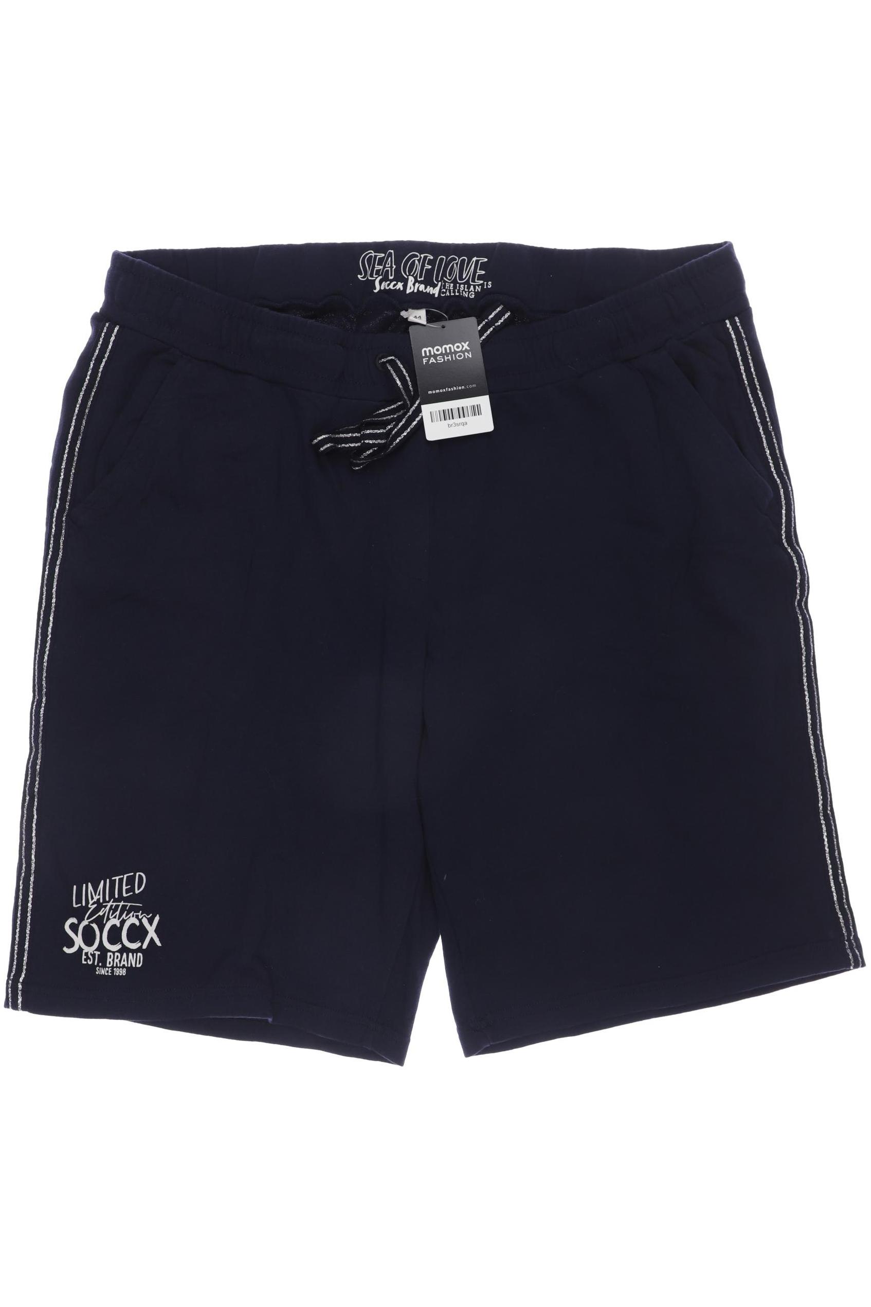 

SOCCX Damen Shorts, marineblau