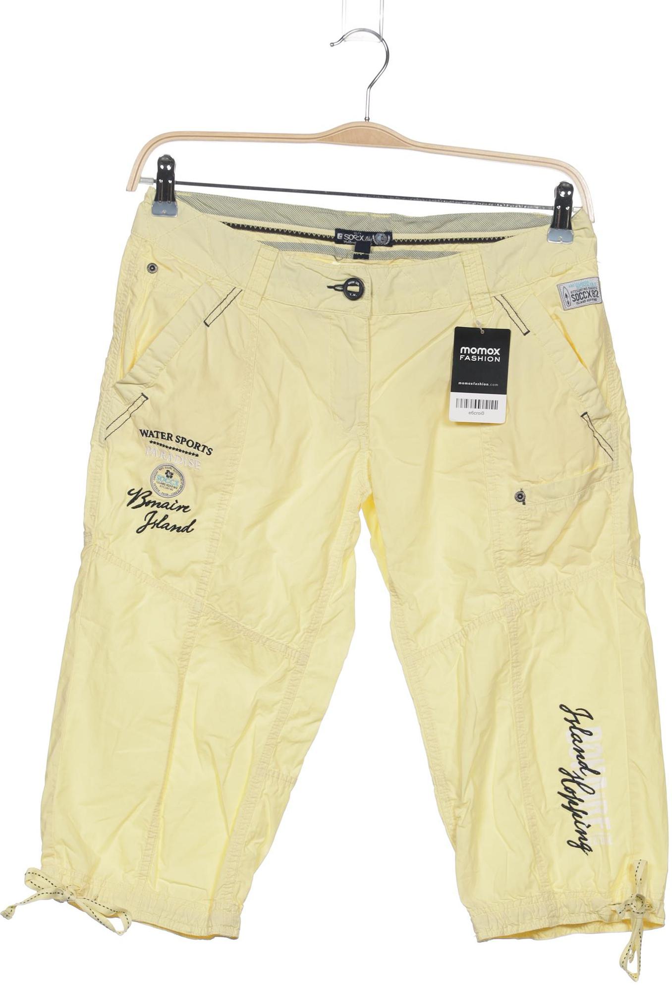 

Soccx Damen Shorts, gelb, Gr. 36