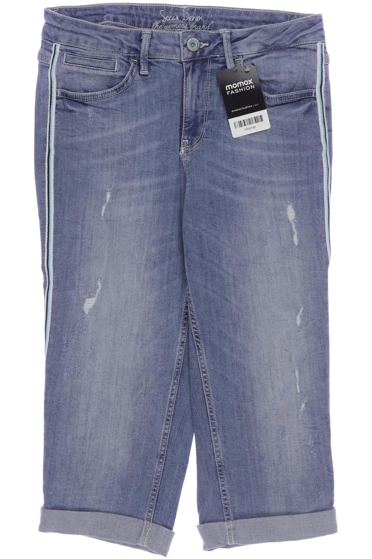 

Soccx Damen Shorts, blau, Gr. 29