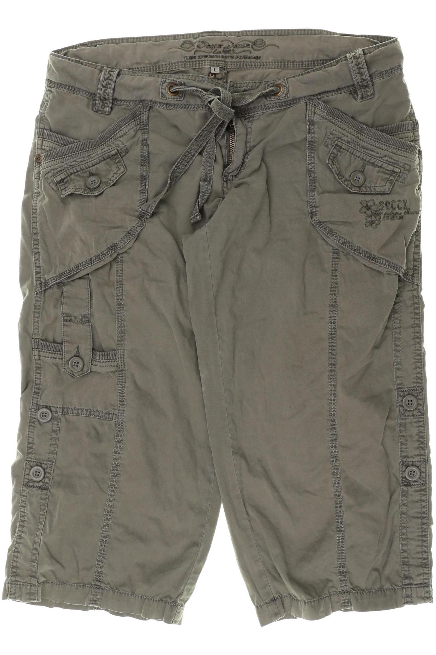 

Soccx Damen Shorts, braun, Gr. 42