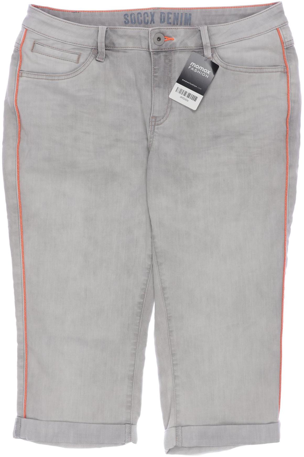 

Soccx Damen Shorts, grau, Gr. 32