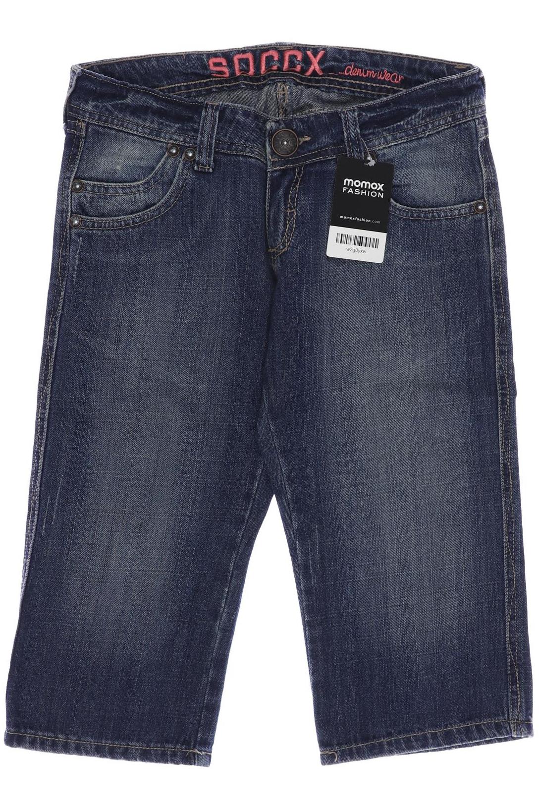 

Soccx Damen Shorts, blau, Gr. 34