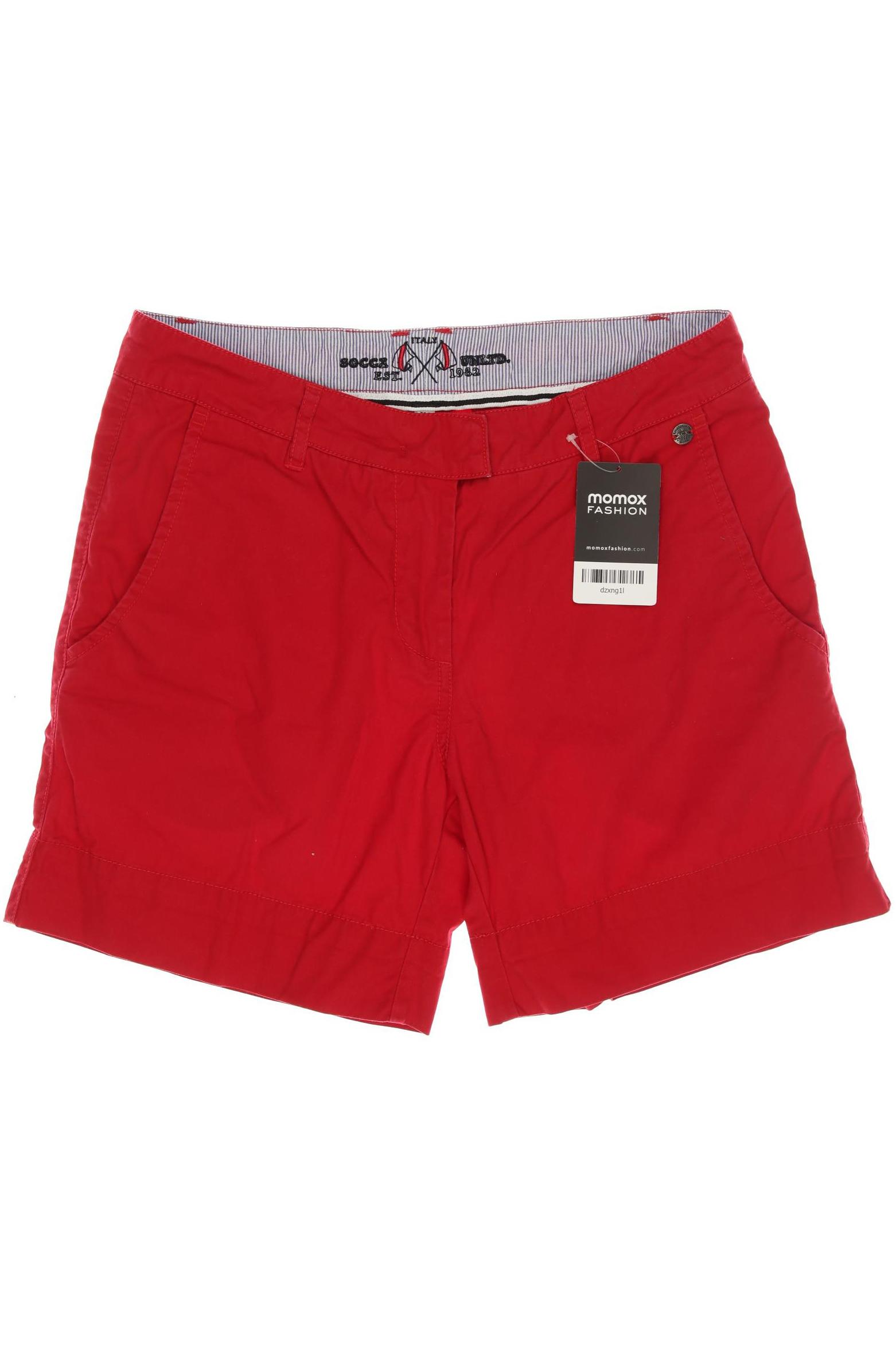 

SOCCX Damen Shorts, rot