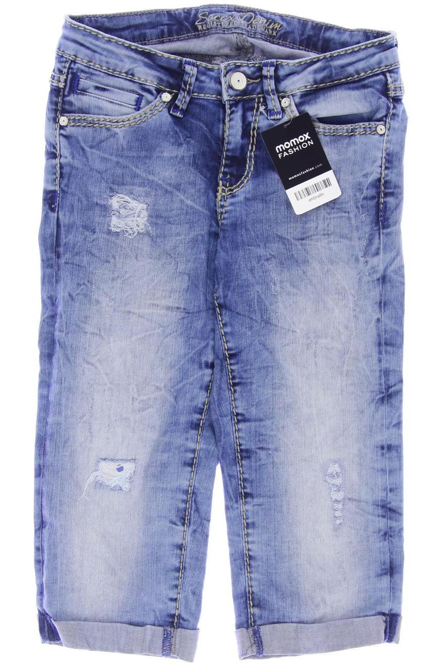 

Soccx Damen Shorts, blau, Gr. 26
