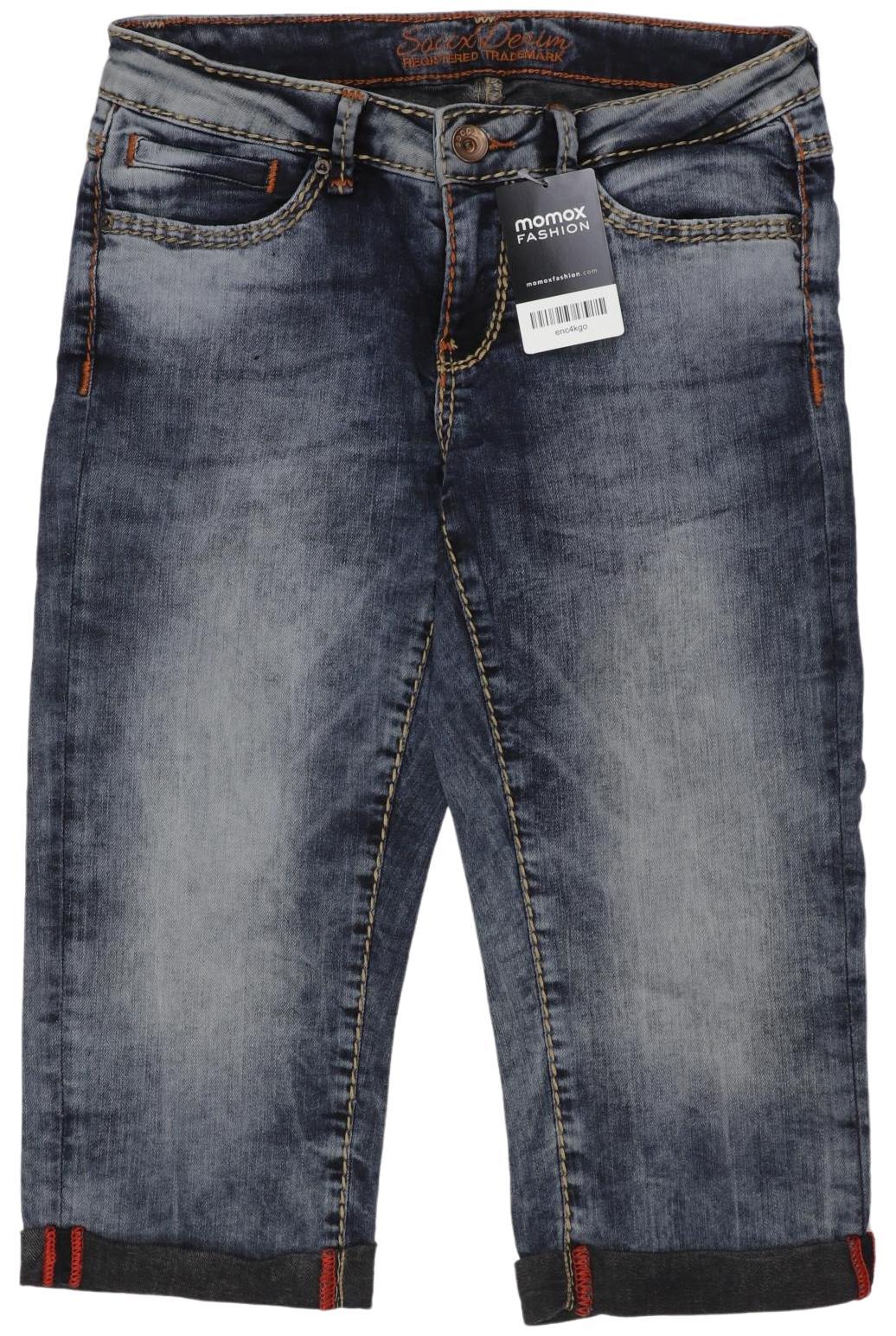 

Soccx Damen Shorts, blau, Gr. 28