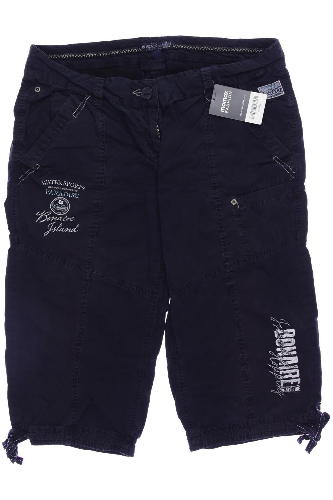 

Soccx Damen Shorts, marineblau, Gr. 38