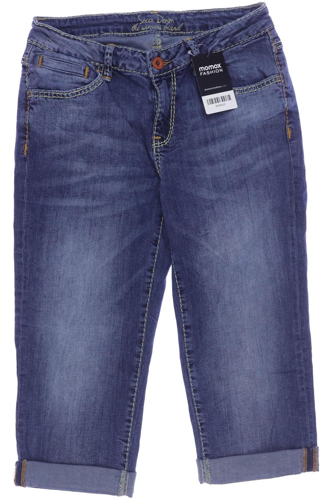 

Soccx Damen Shorts, blau, Gr. 30