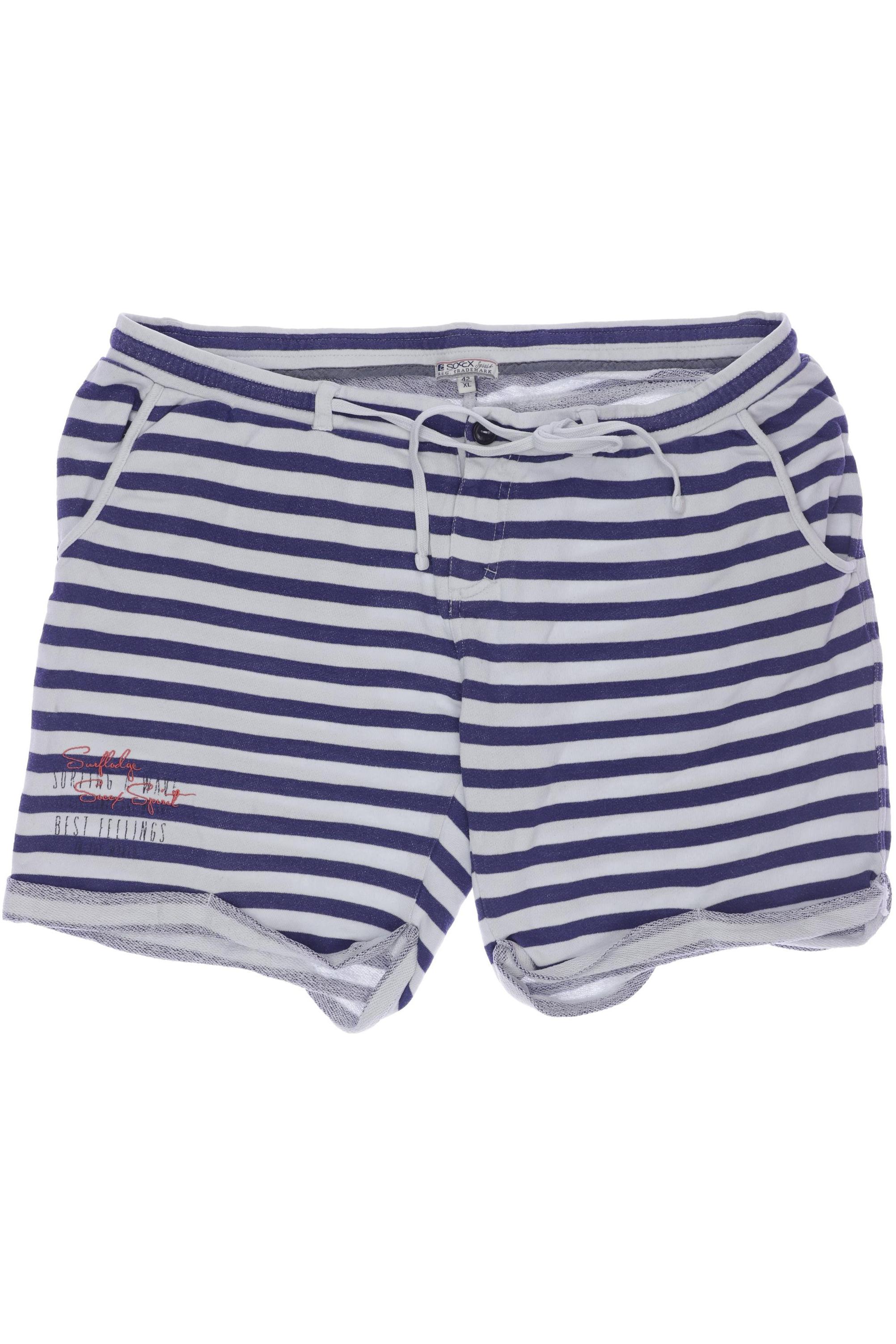 

Soccx Damen Shorts, blau, Gr. 42