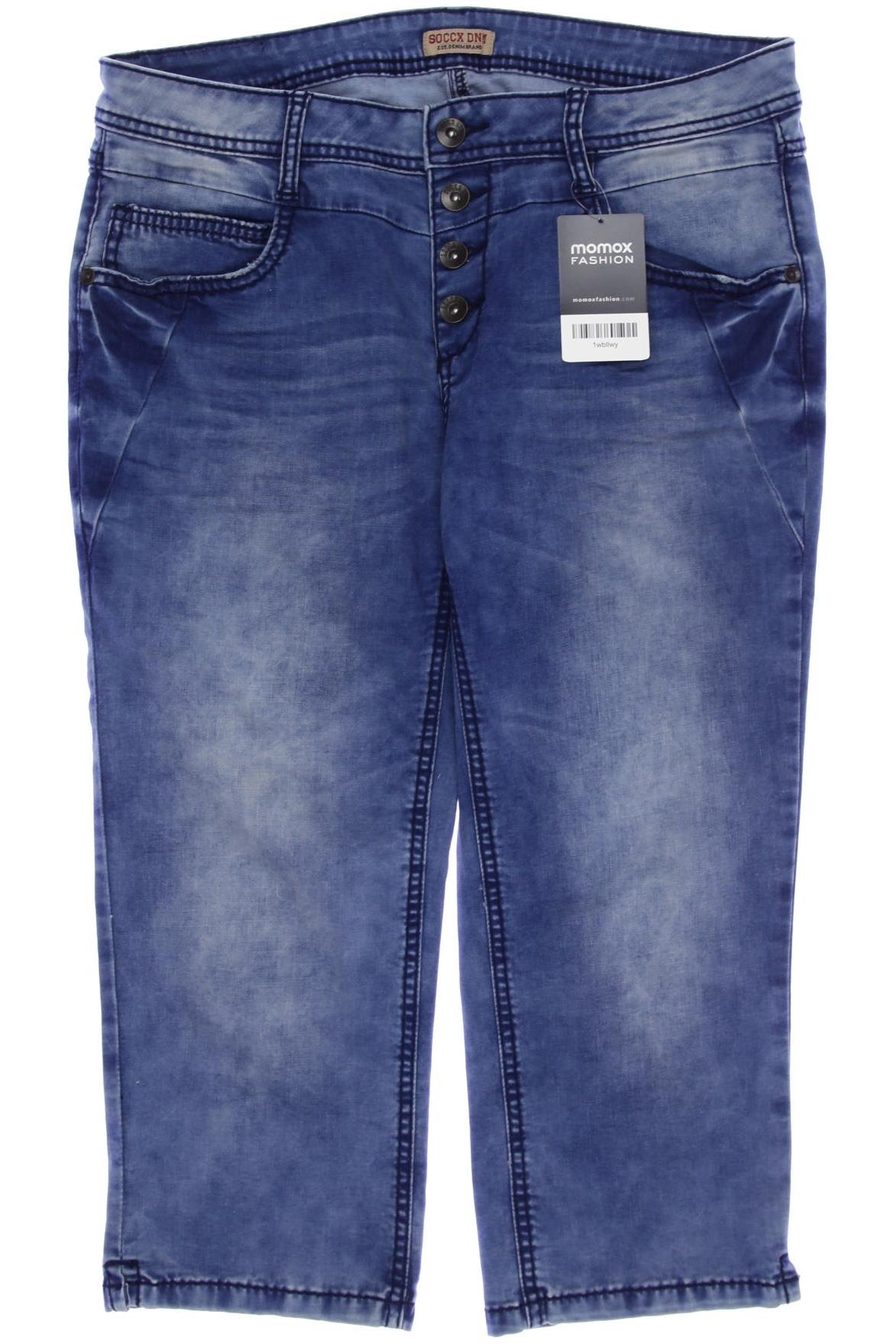 

Soccx Damen Shorts, blau, Gr. 31