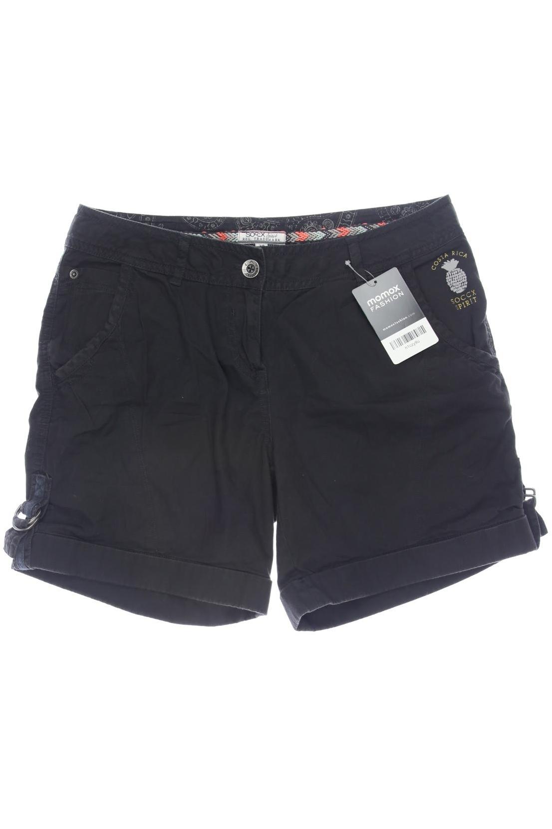 

Soccx Damen Shorts, schwarz, Gr. 36