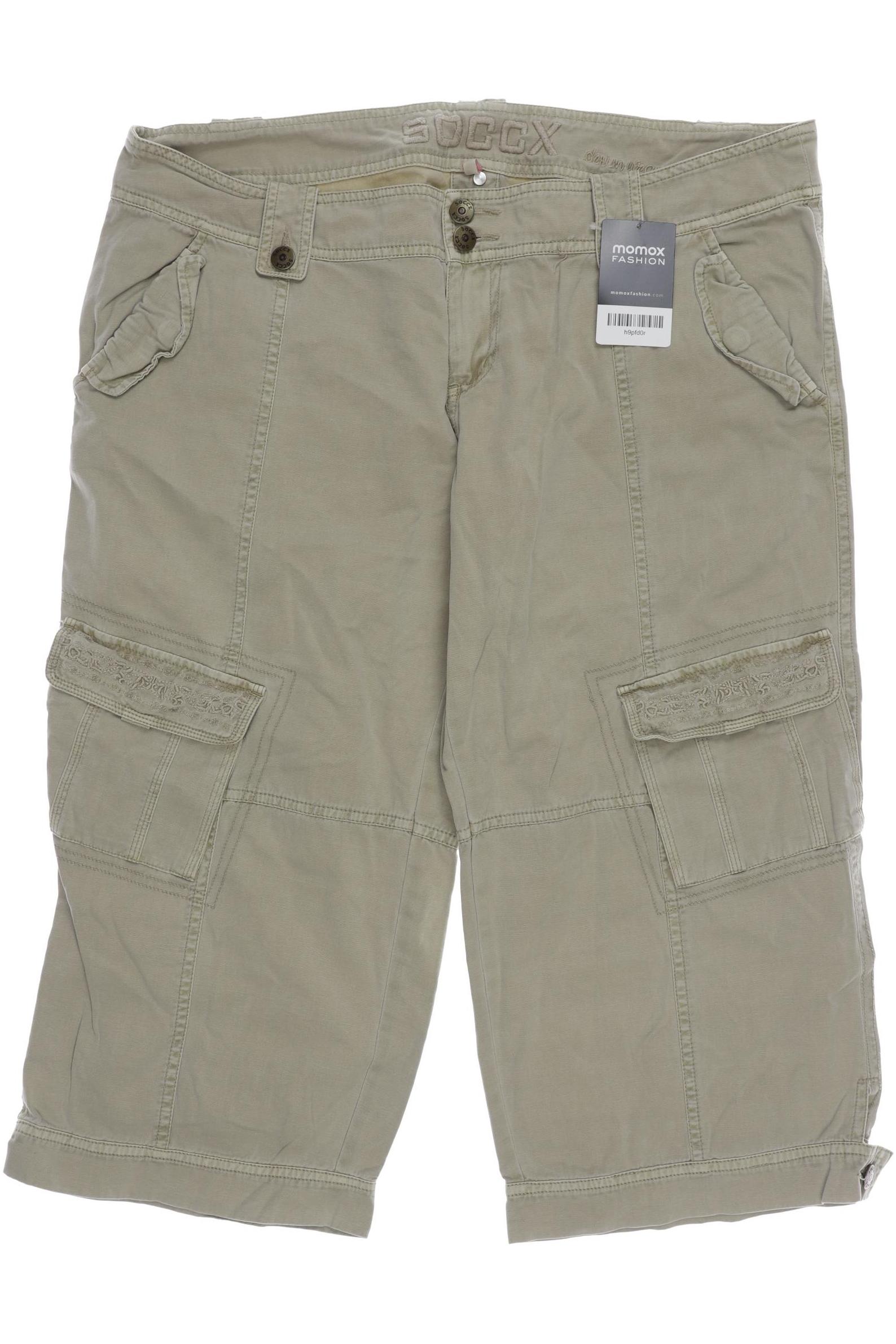 

SOCCX Damen Shorts, beige