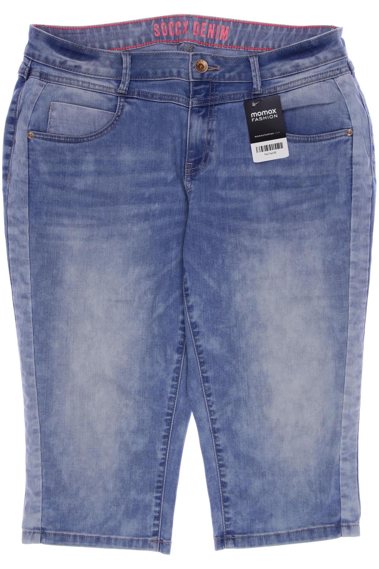 

SOCCX Damen Shorts, blau
