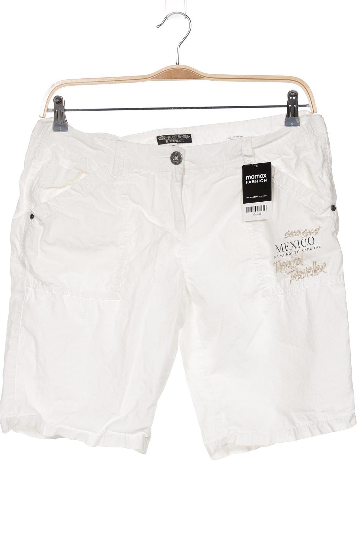 

Soccx Damen Shorts, weiß, Gr. 40