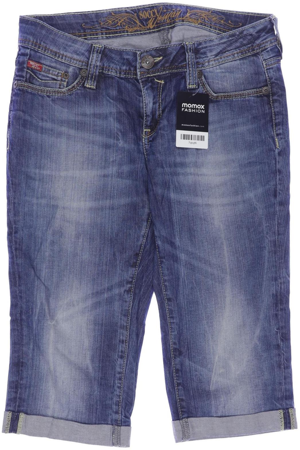 

Soccx Damen Shorts, blau, Gr. 38