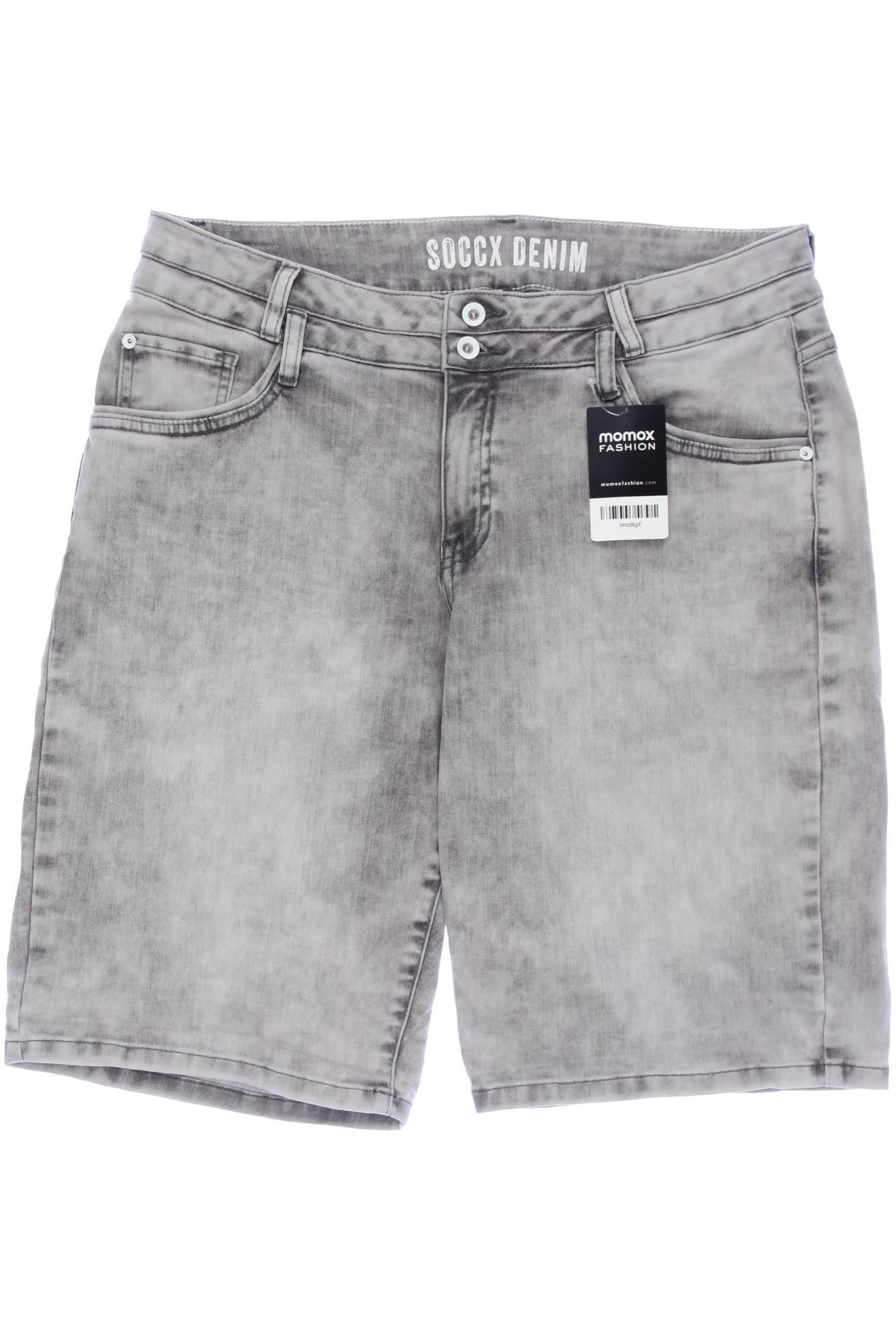 

Soccx Damen Shorts, grau, Gr. 33