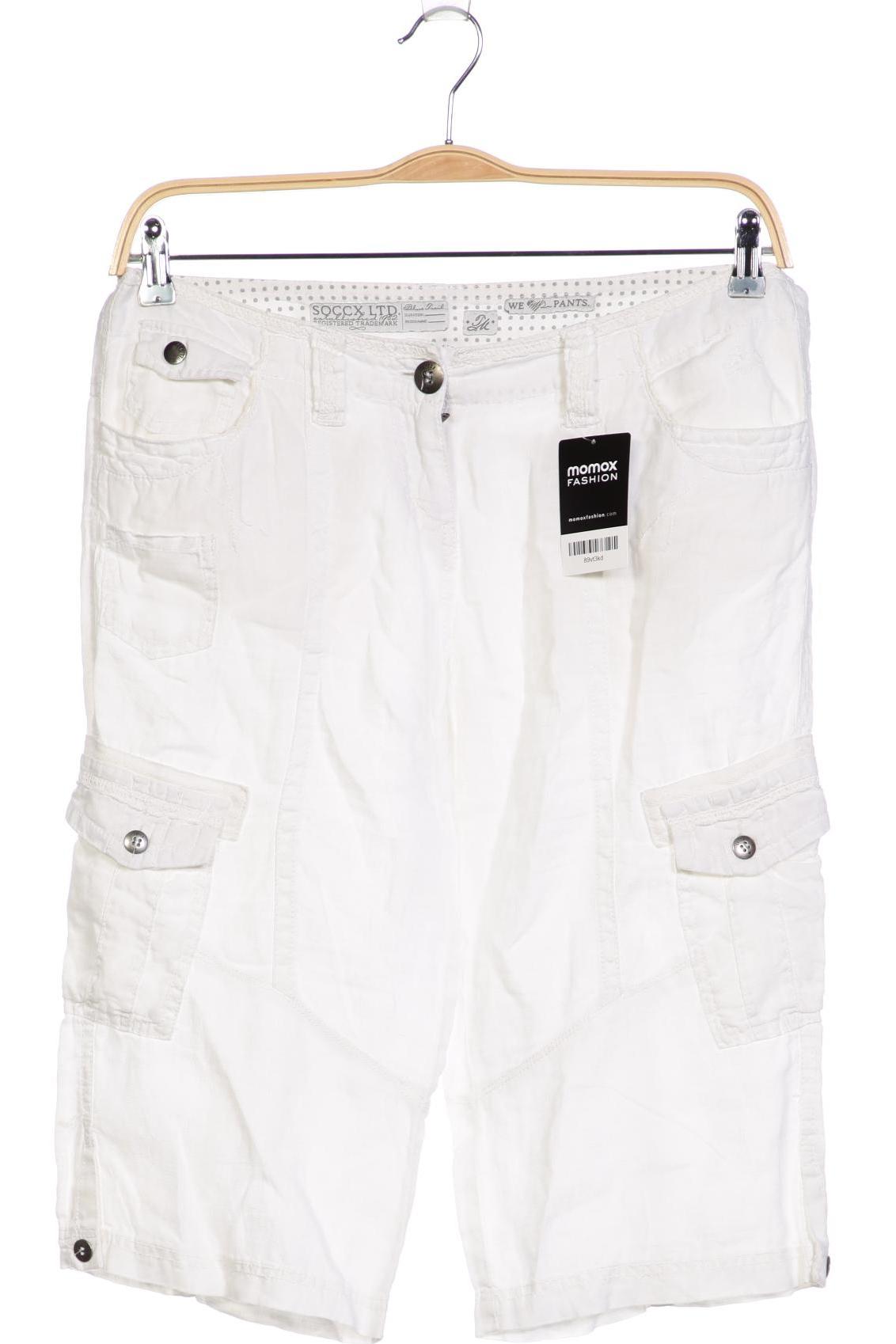

Soccx Damen Shorts, weiß, Gr. 38