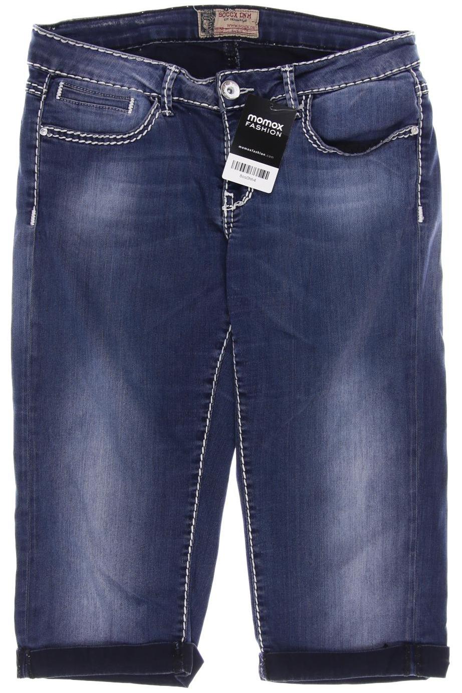 

SOCCX Damen Shorts, blau
