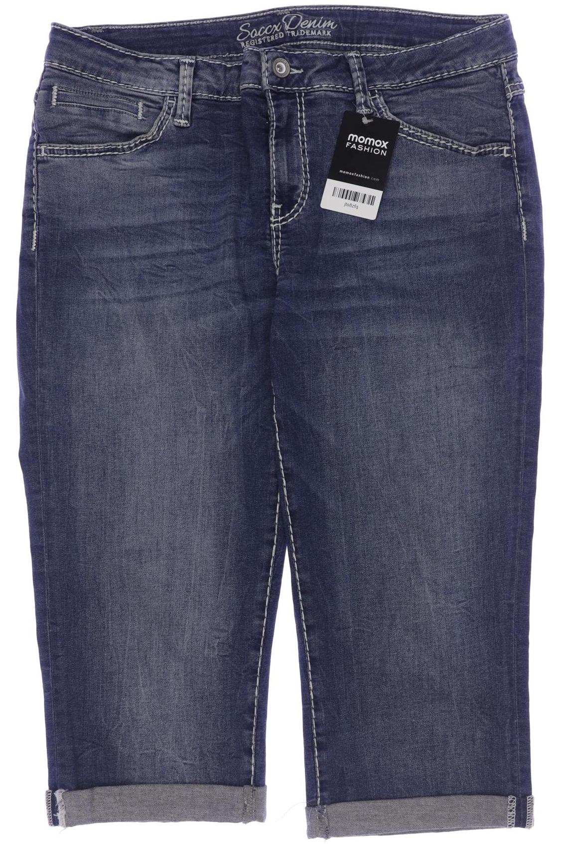 

Soccx Damen Shorts, blau, Gr. 31