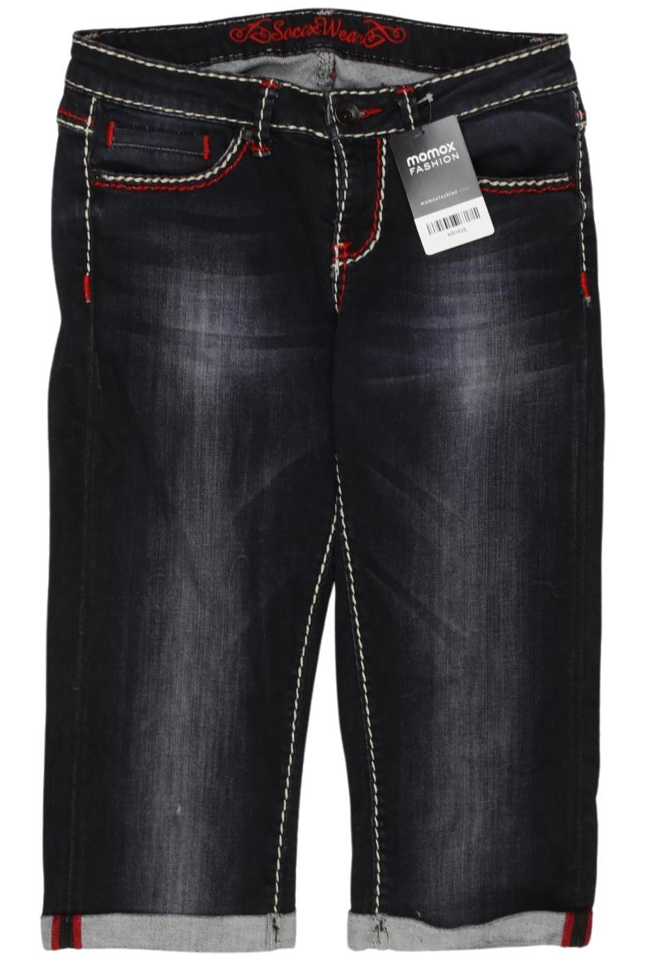 

Soccx Damen Shorts, schwarz, Gr. 28