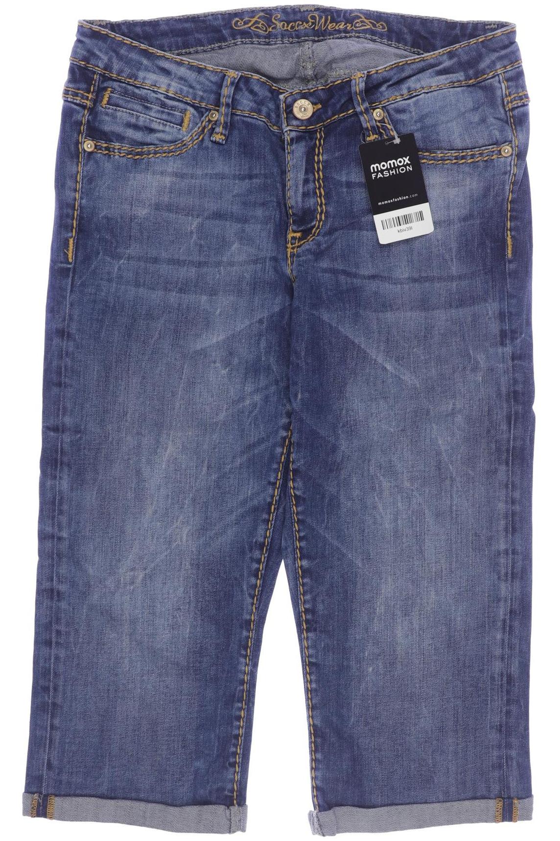 

Soccx Damen Shorts, blau, Gr. 31