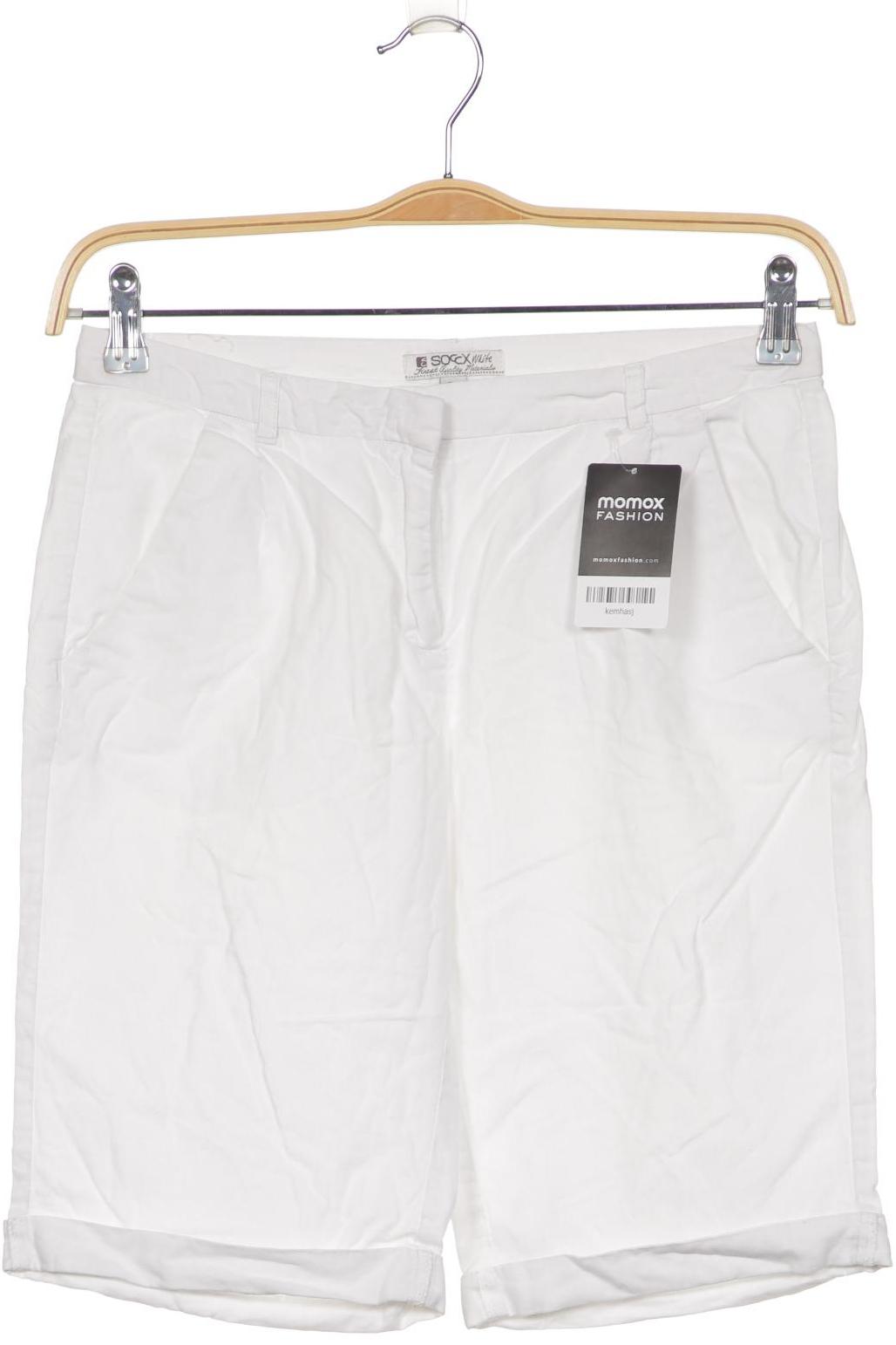 

SOCCX Damen Shorts, weiß