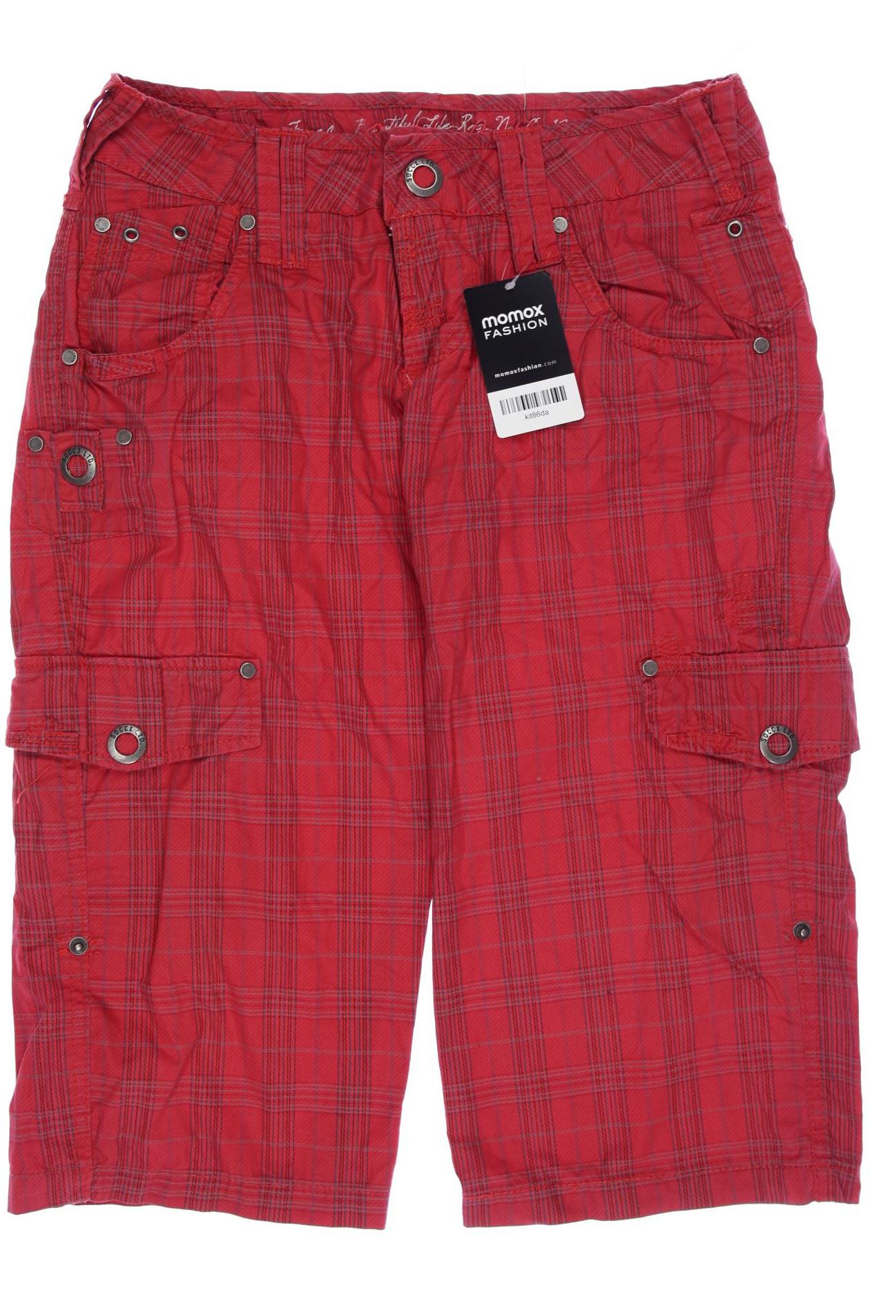 

Soccx Damen Shorts, rot, Gr. 36