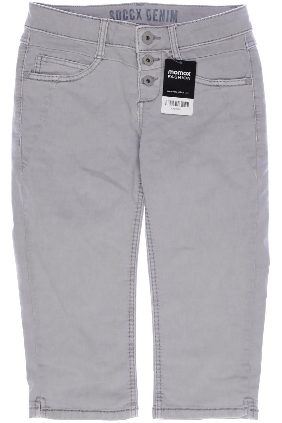 

SOCCX Damen Shorts, grau