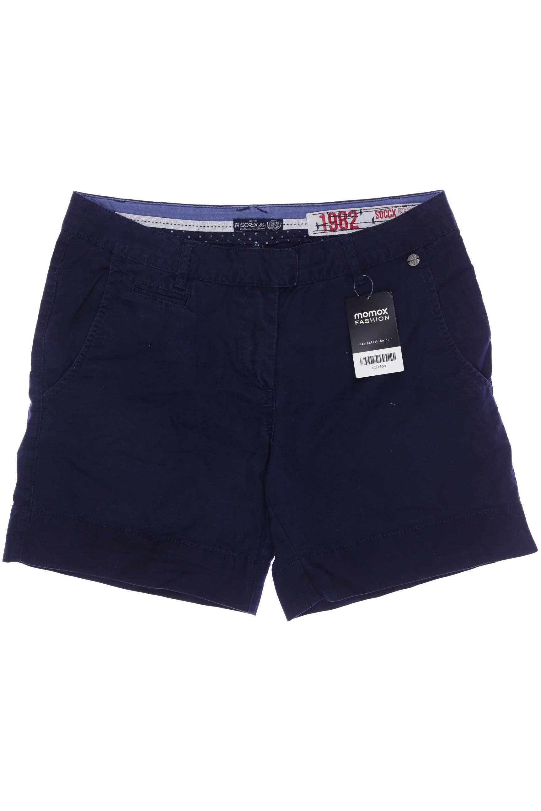 

Soccx Damen Shorts, marineblau, Gr. 36