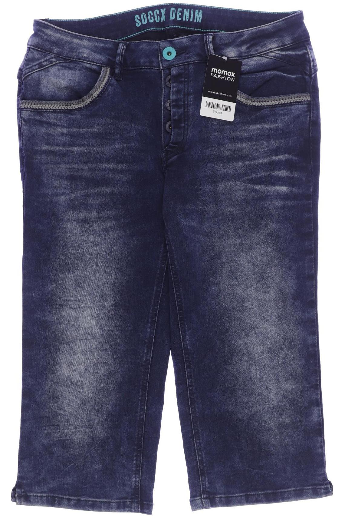 

Soccx Damen Shorts, marineblau, Gr. 30