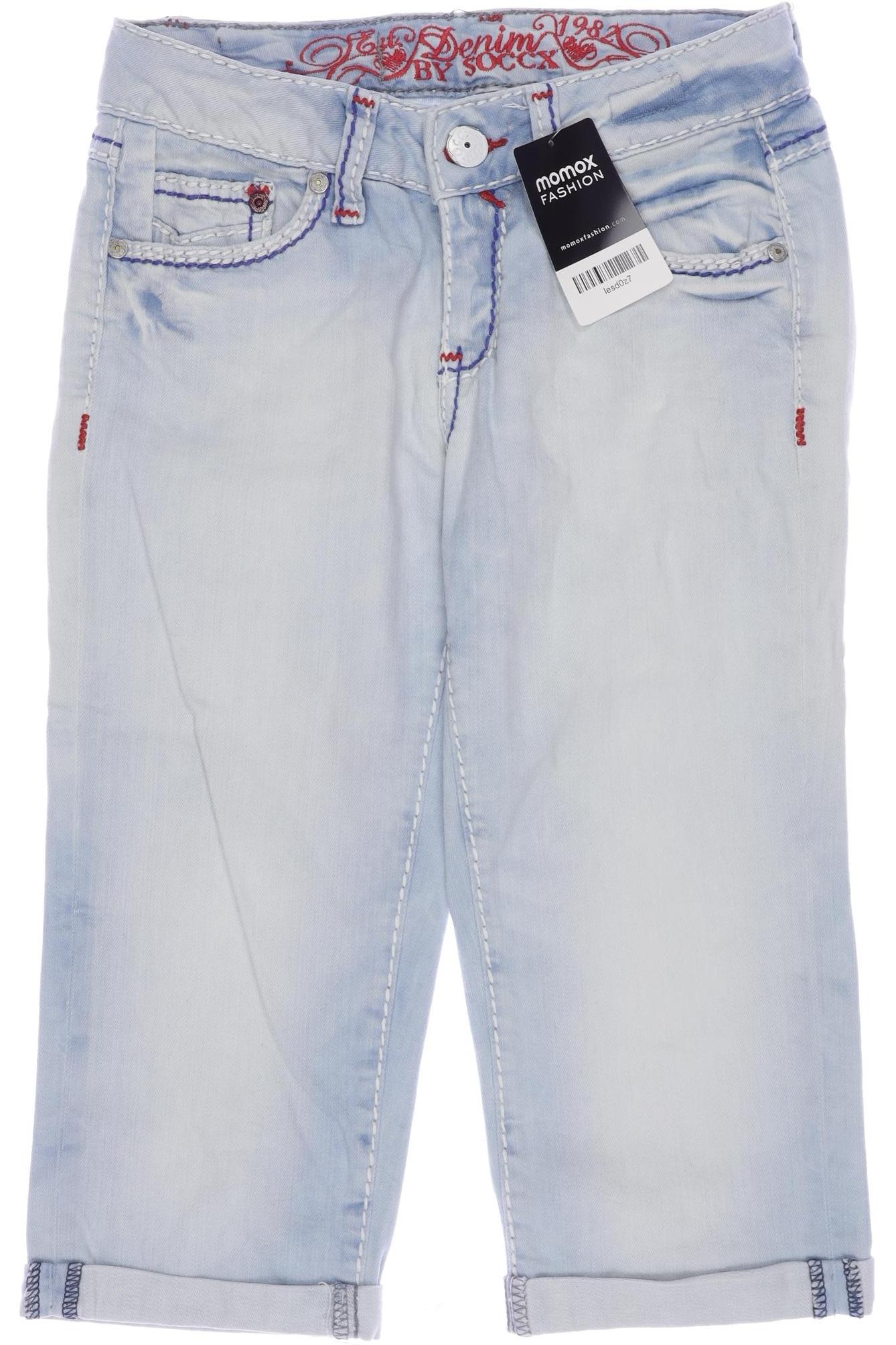 

Soccx Damen Shorts, blau, Gr. 24