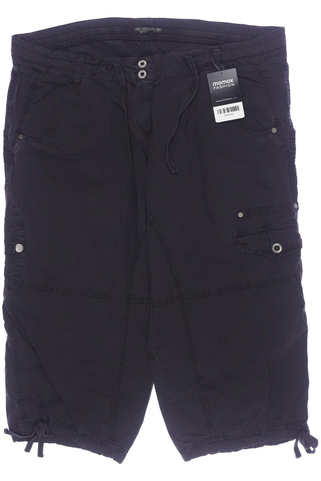 

Soccx Damen Shorts, schwarz, Gr. 44