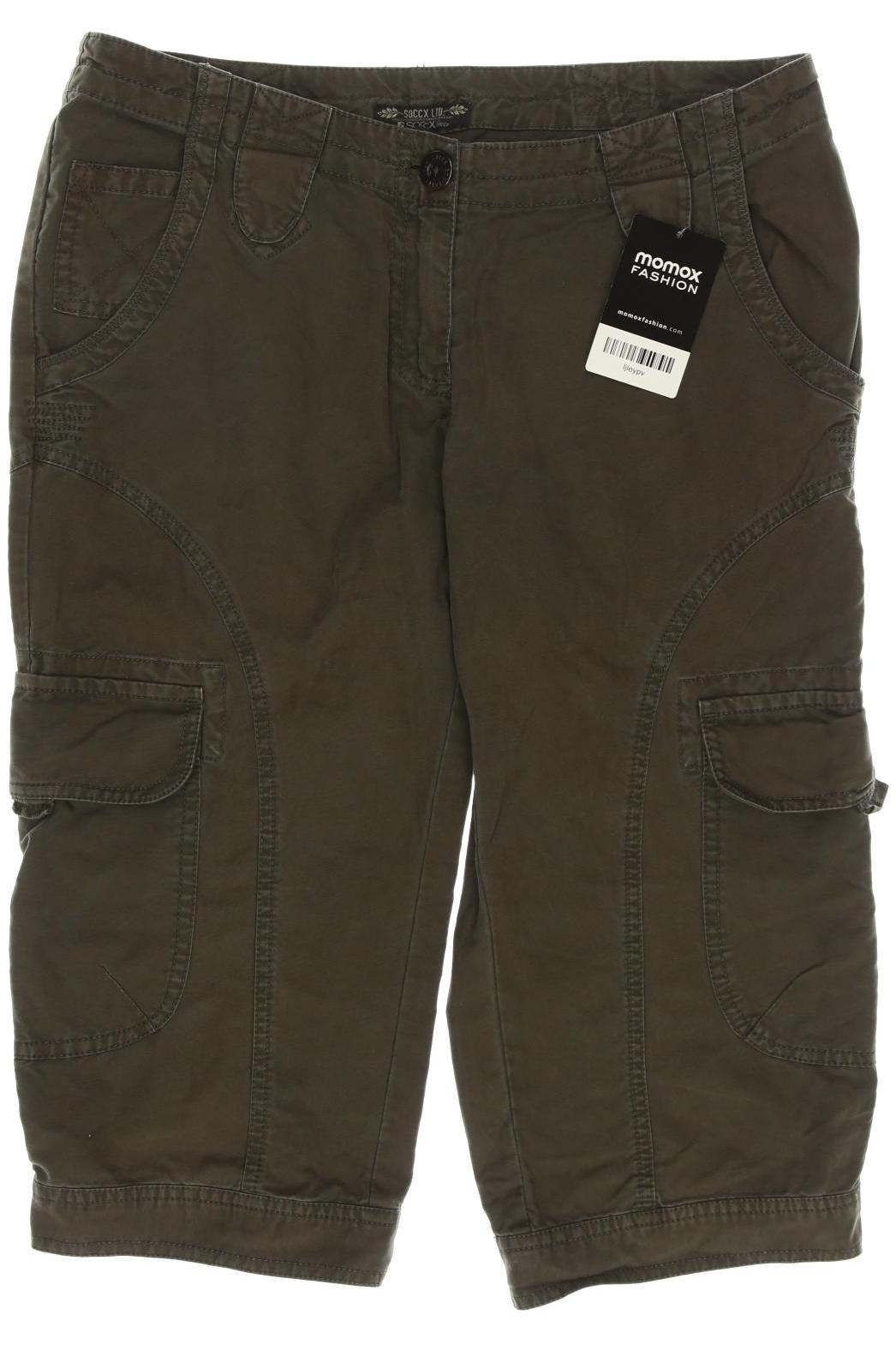 

SOCCX Damen Shorts, grün