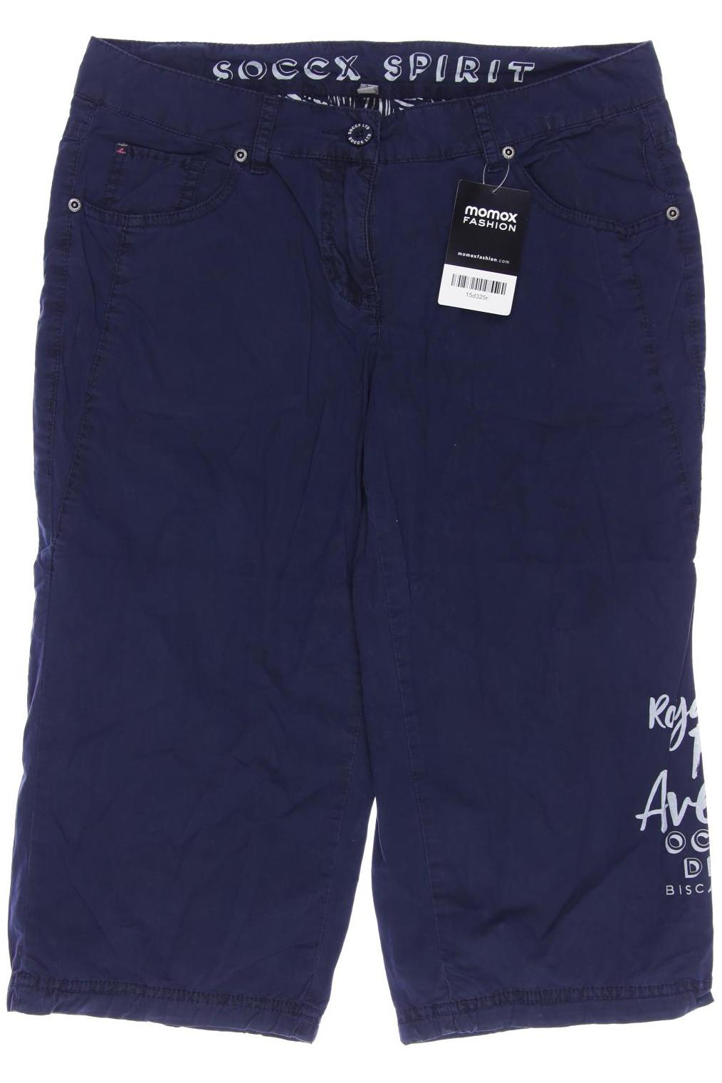 

Soccx Damen Shorts, marineblau, Gr. 36