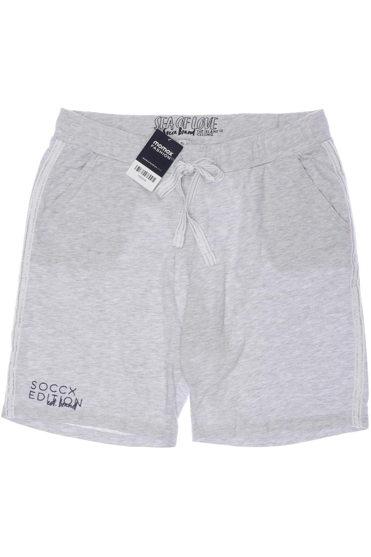

Soccx Damen Shorts, grau, Gr. 40