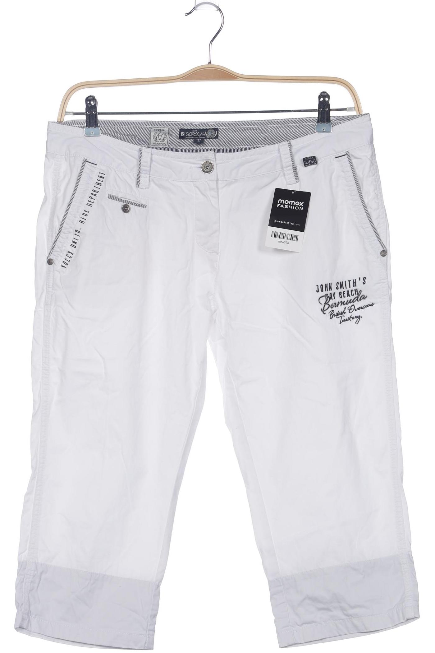 

Soccx Damen Shorts, weiß, Gr. 40