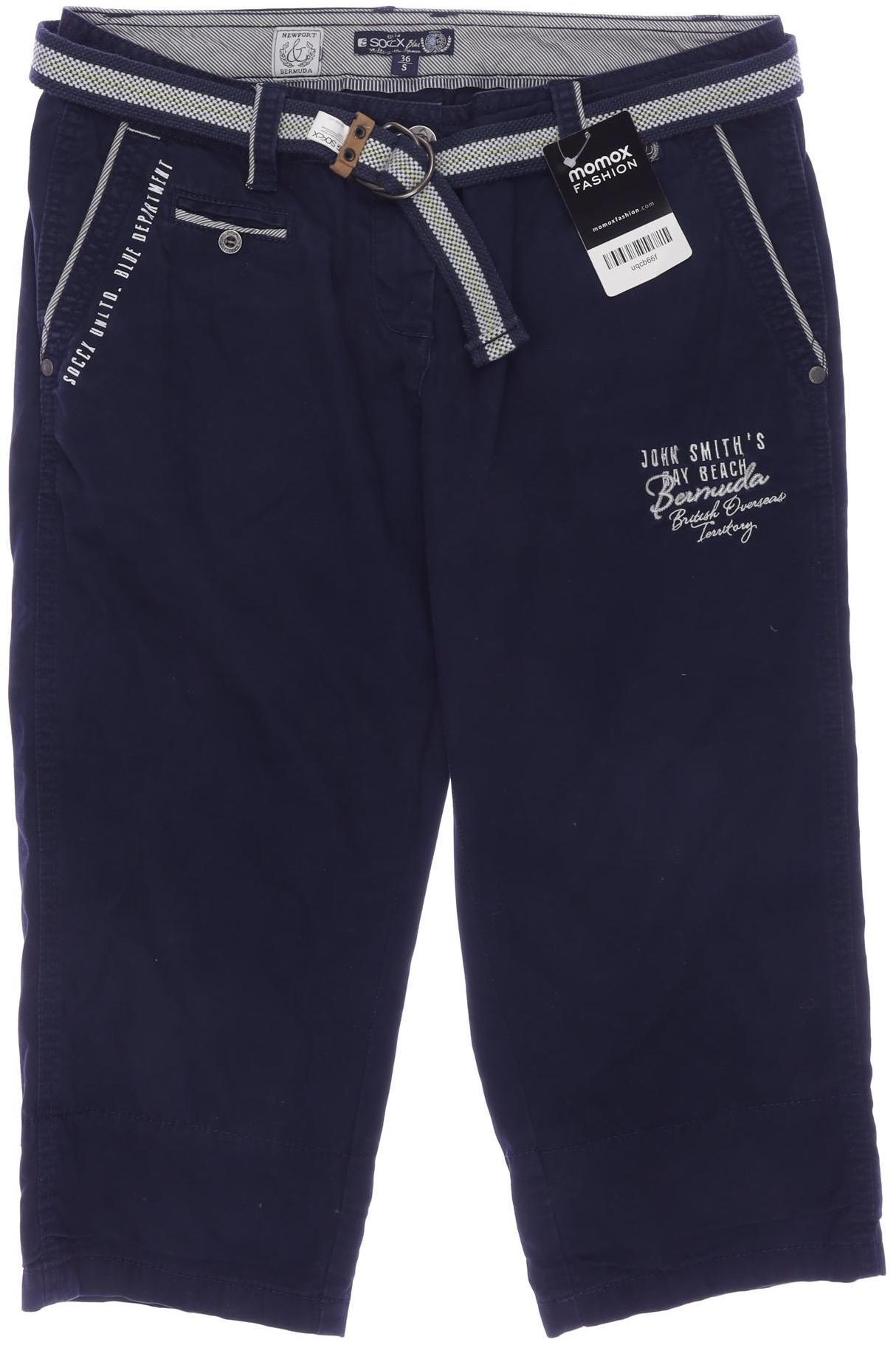 

Soccx Damen Shorts, marineblau, Gr. 36
