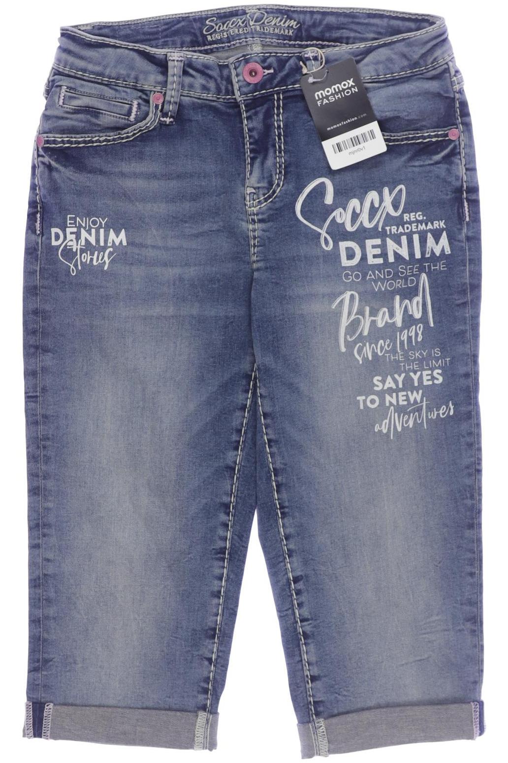

Soccx Damen Shorts, blau, Gr. 27