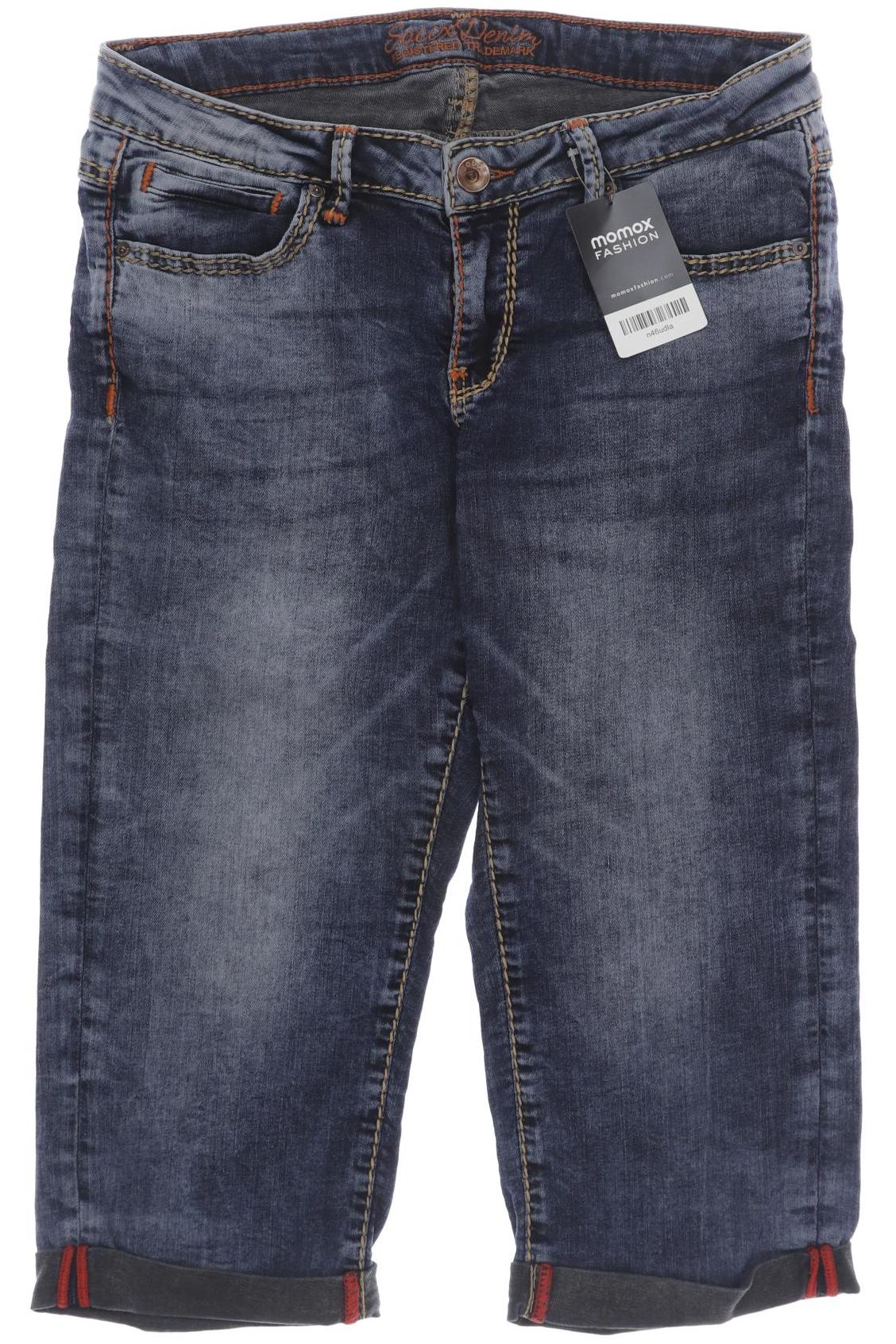 

SOCCX Damen Shorts, blau