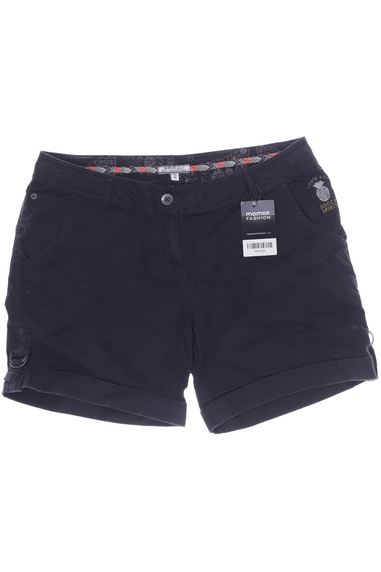 

SOCCX Damen Shorts, schwarz