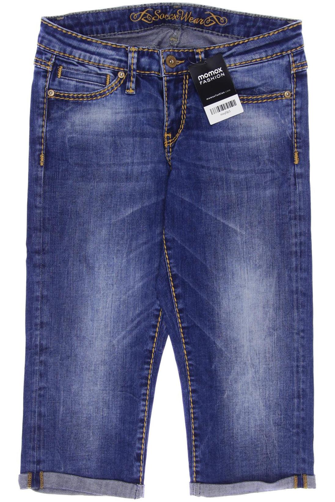

SOCCX Damen Shorts, blau