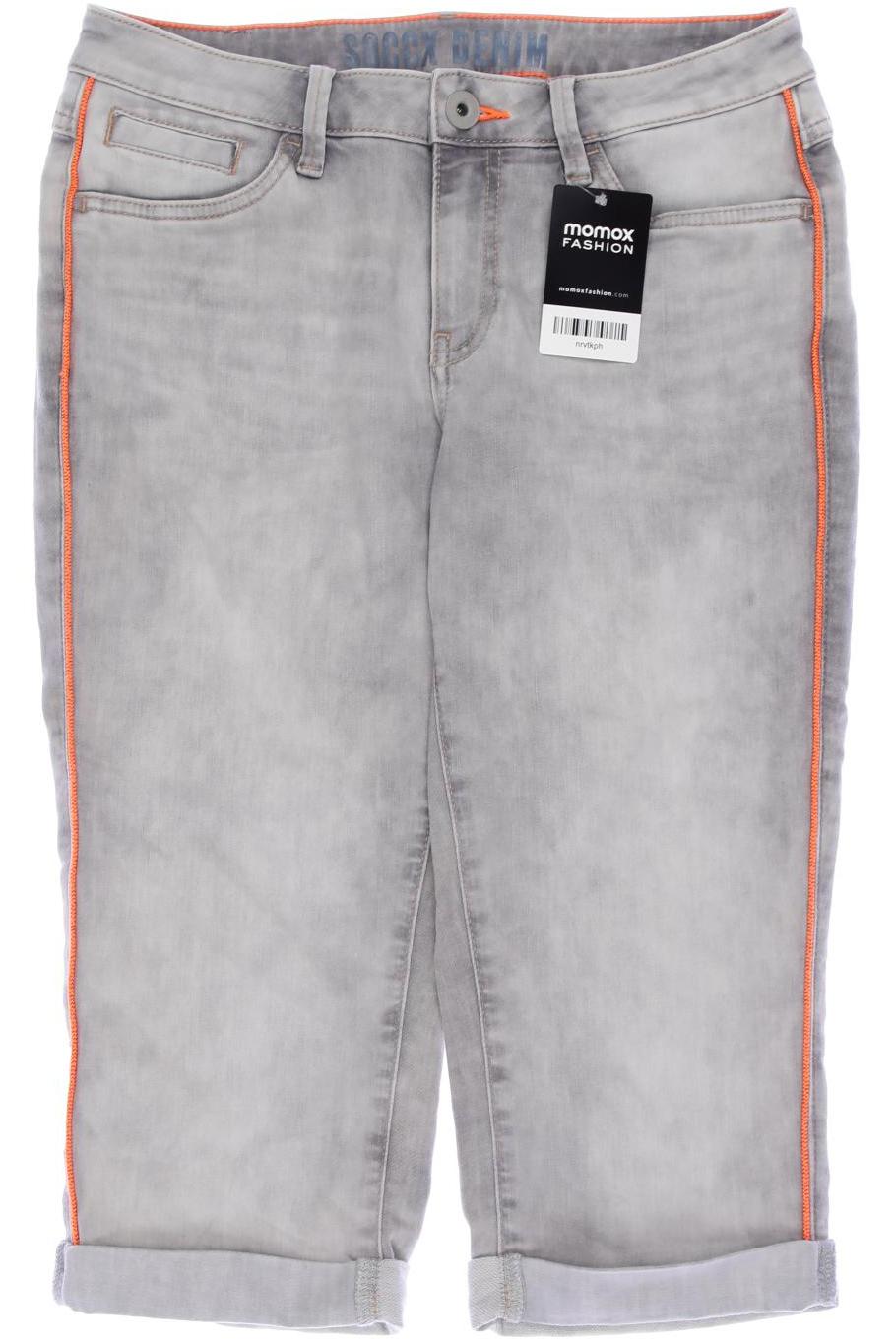 

Soccx Damen Shorts, grau, Gr. 28