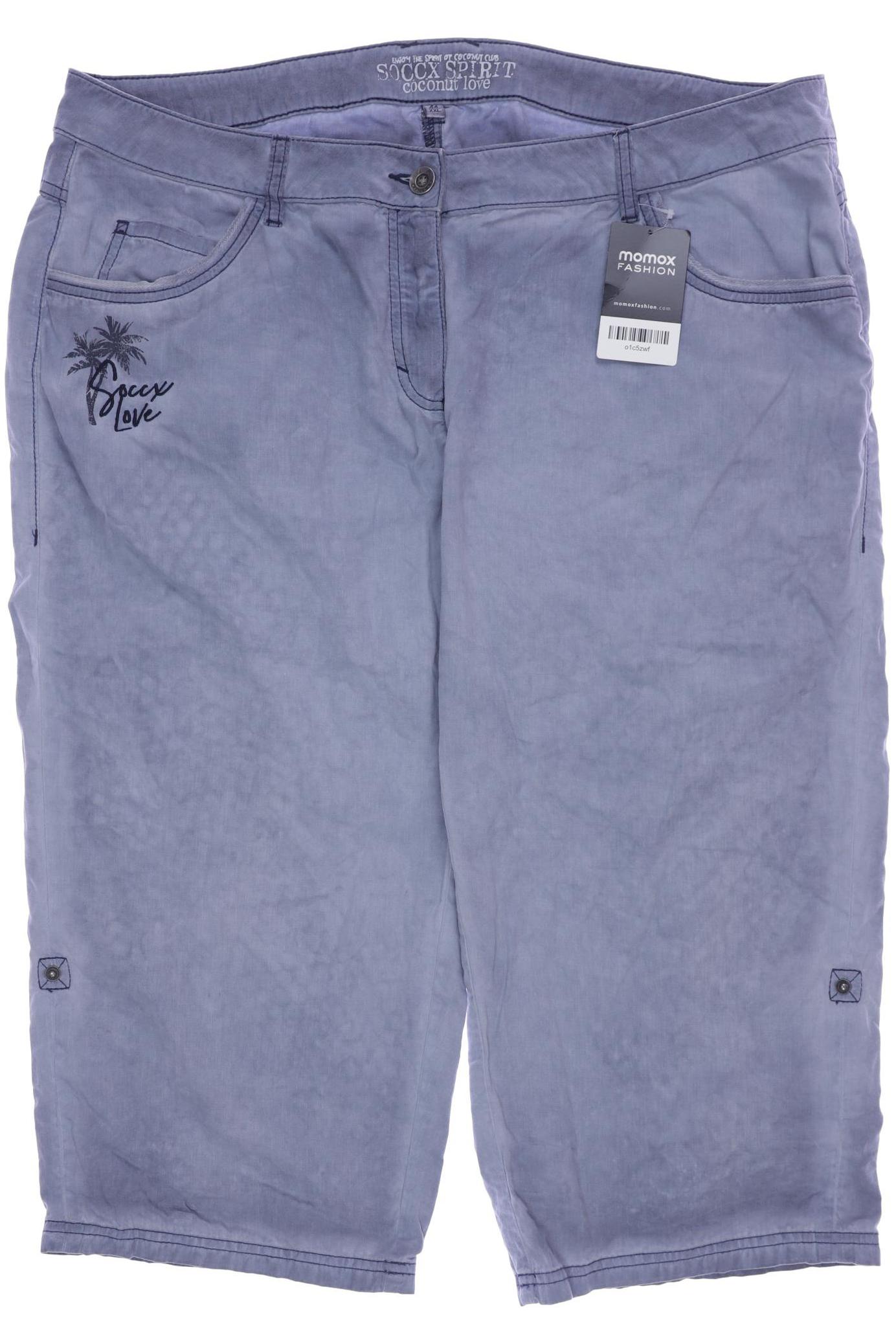 

Soccx Damen Shorts, blau, Gr. 44