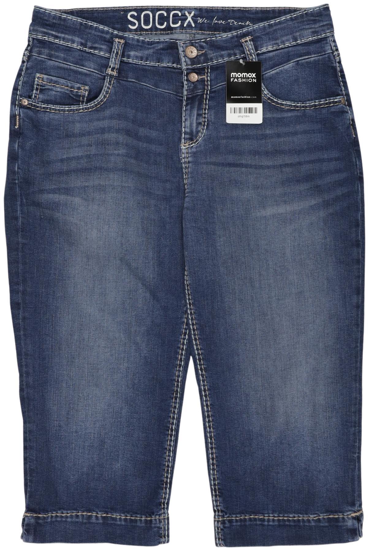 

Soccx Damen Shorts, blau, Gr. 33