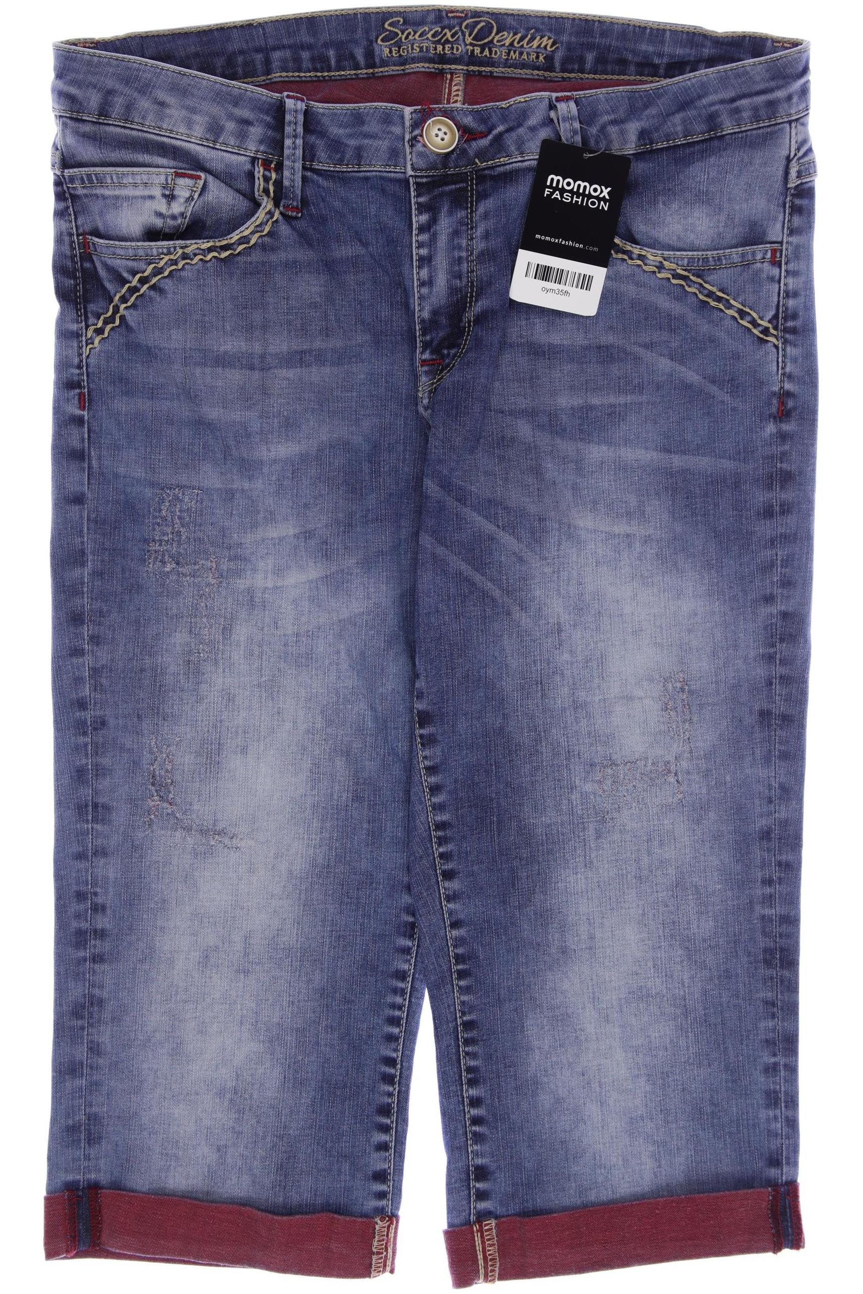 

Soccx Damen Shorts, blau, Gr. 42