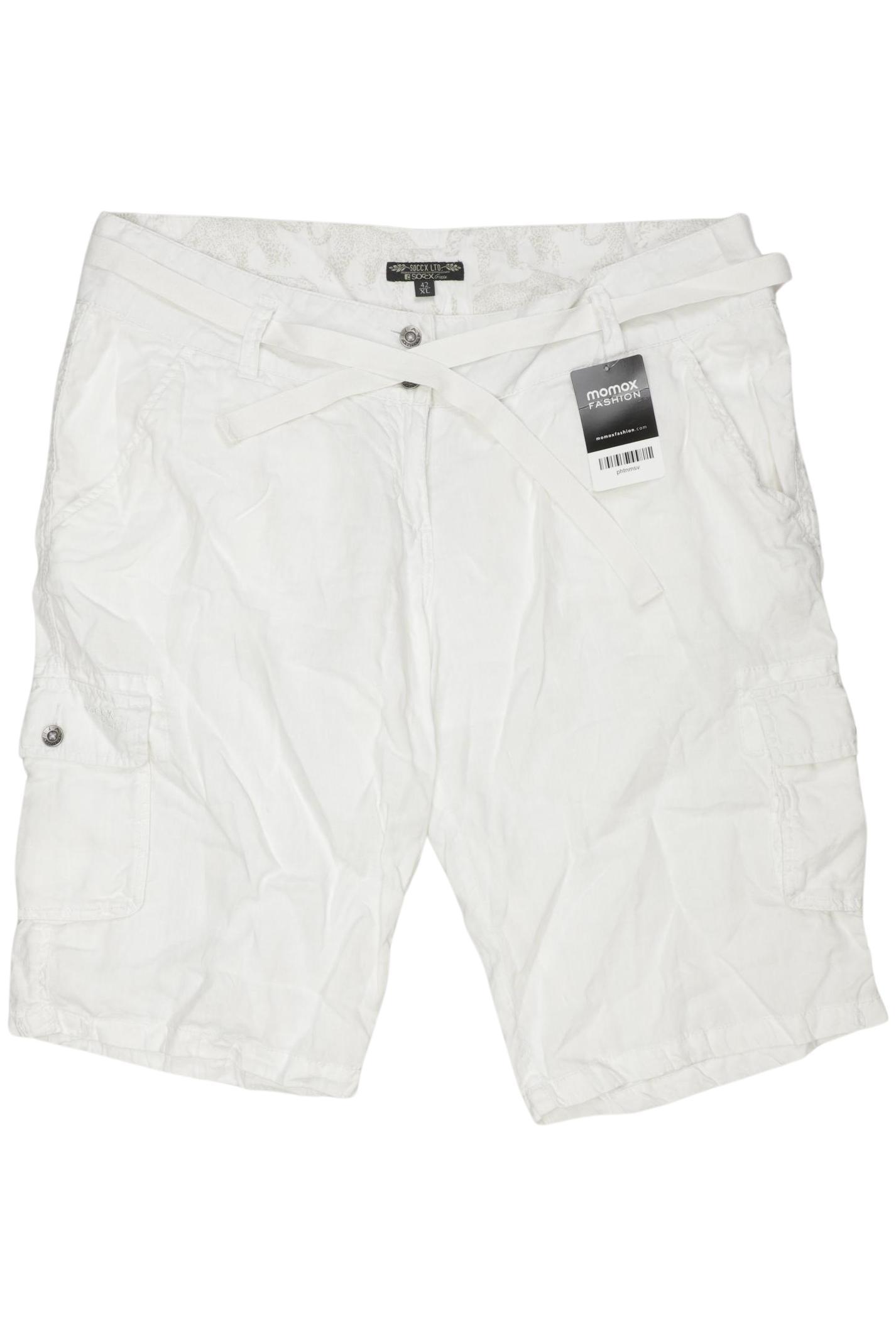 

Soccx Damen Shorts, weiß, Gr. 42