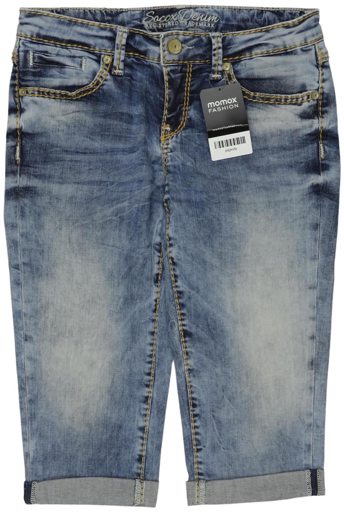 

Soccx Damen Shorts, hellblau, Gr. 26