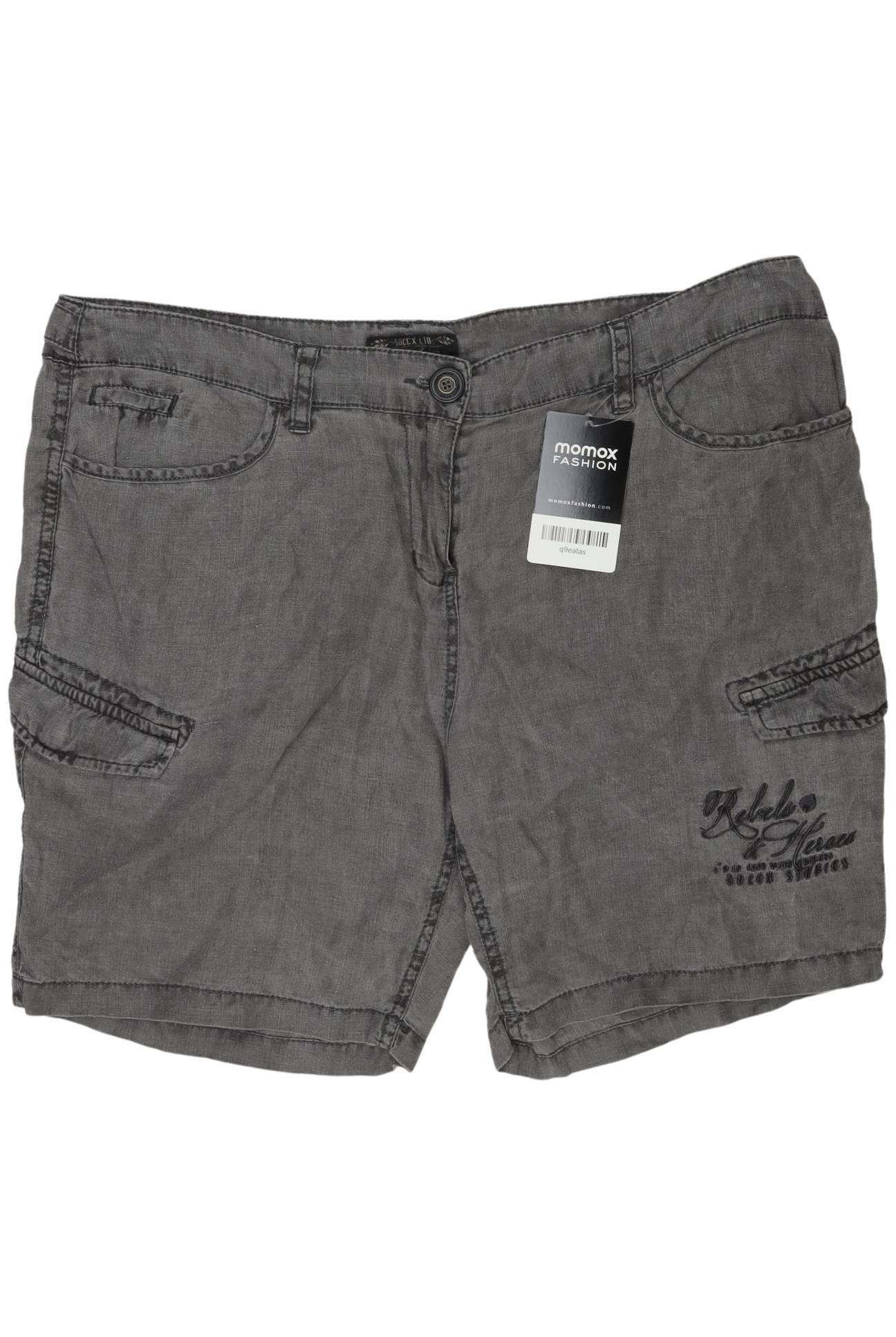 

Soccx Damen Shorts, grau, Gr. 38